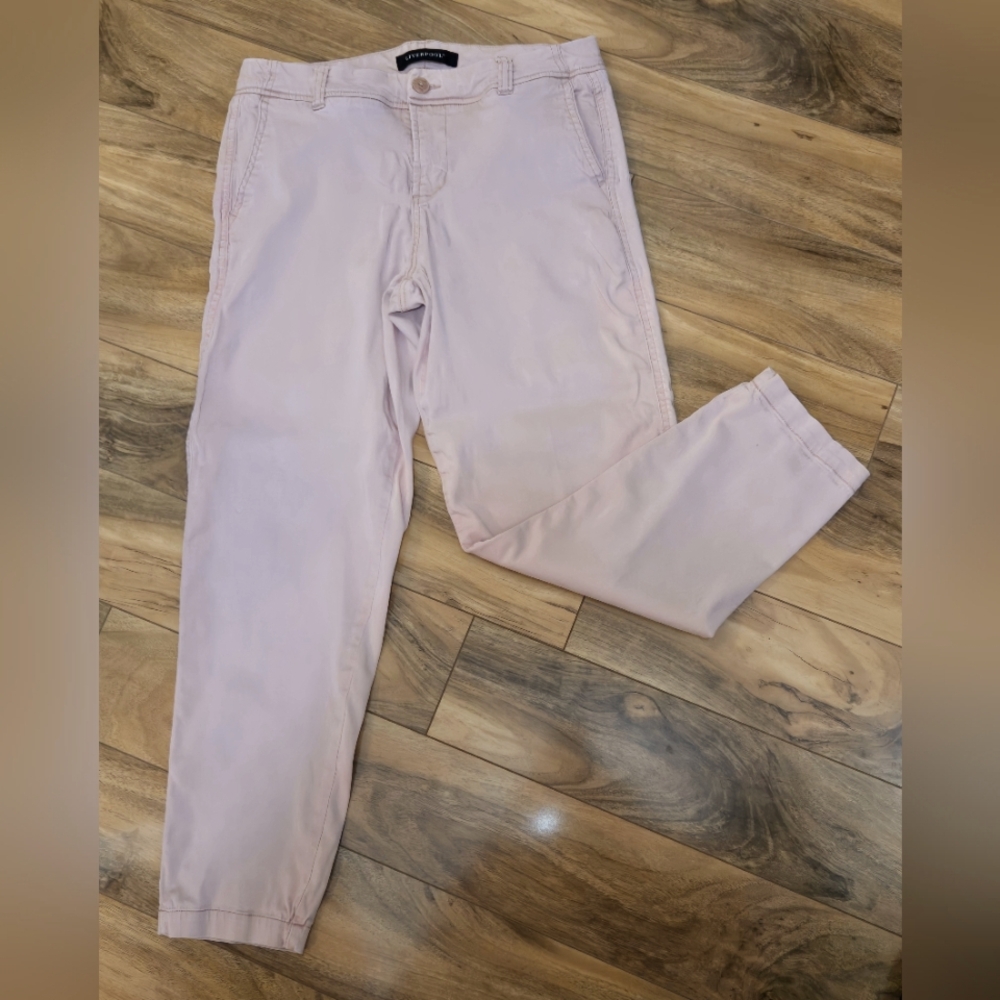 Liverpool Light Pink Straight Leg Pants Size 8